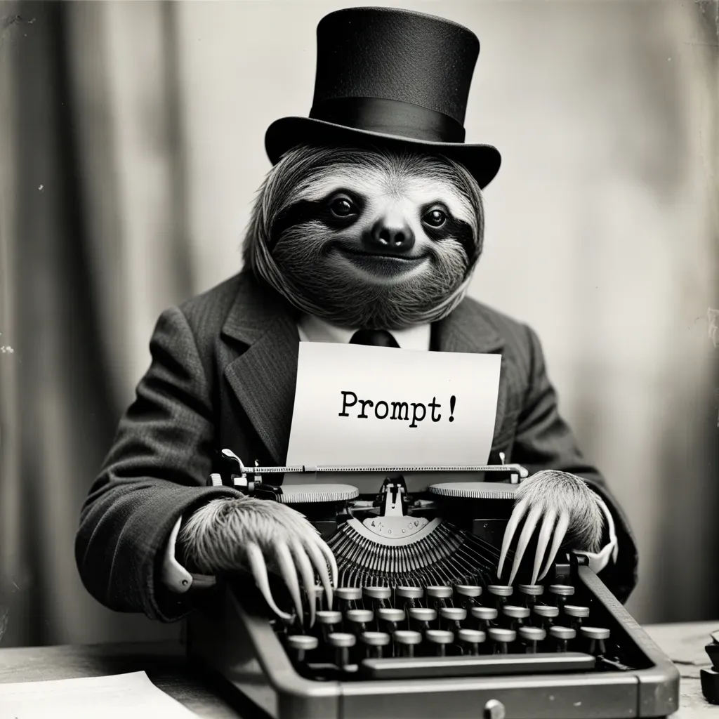 Historic Sloth Writing Prompt
