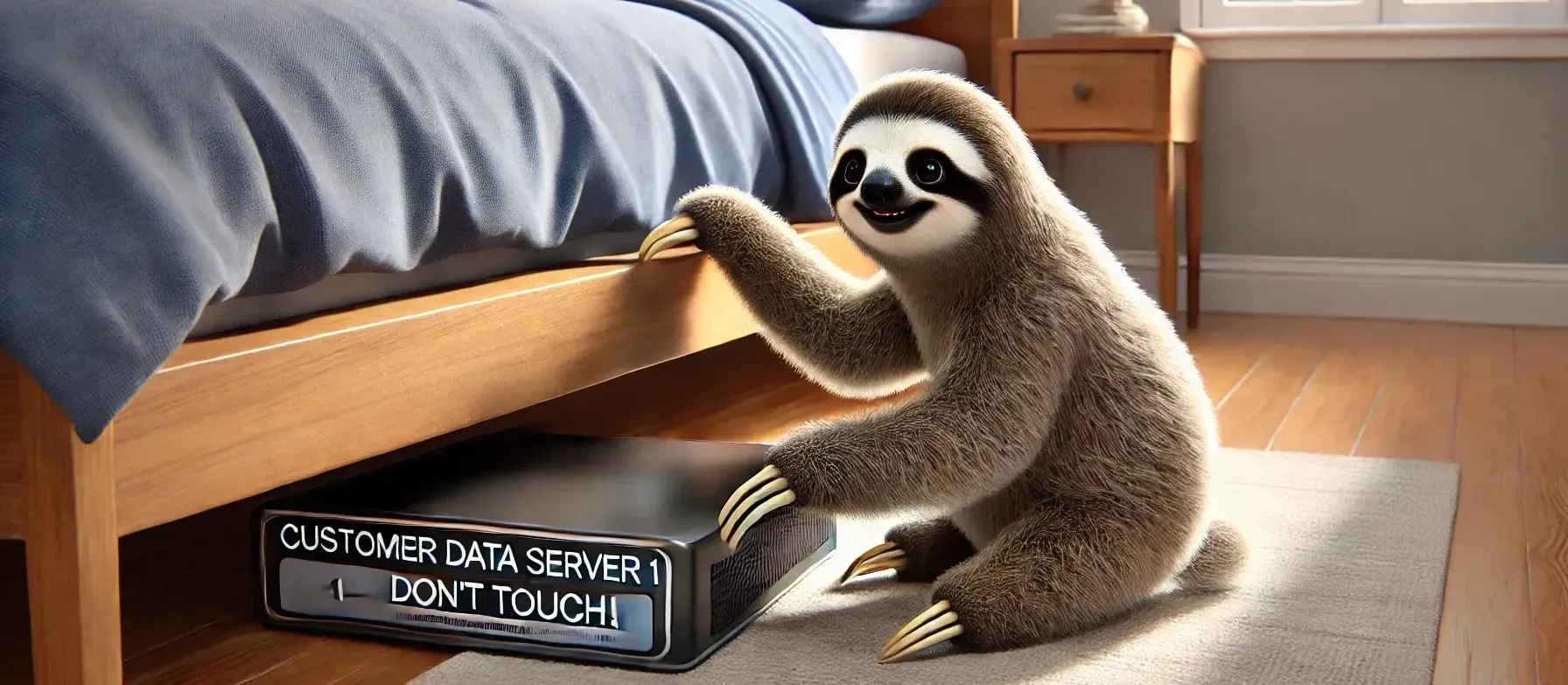 Sloth Customer Server Bedroom