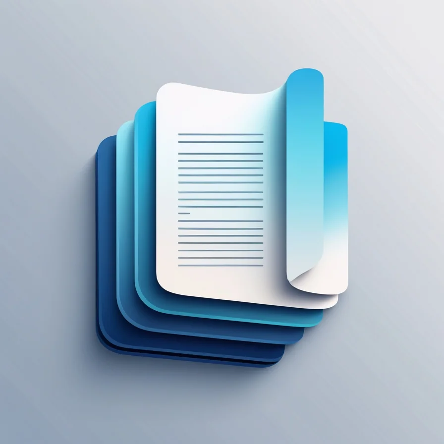 Stacked Paper Icon