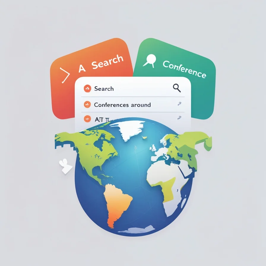 World Search Conference Graphic