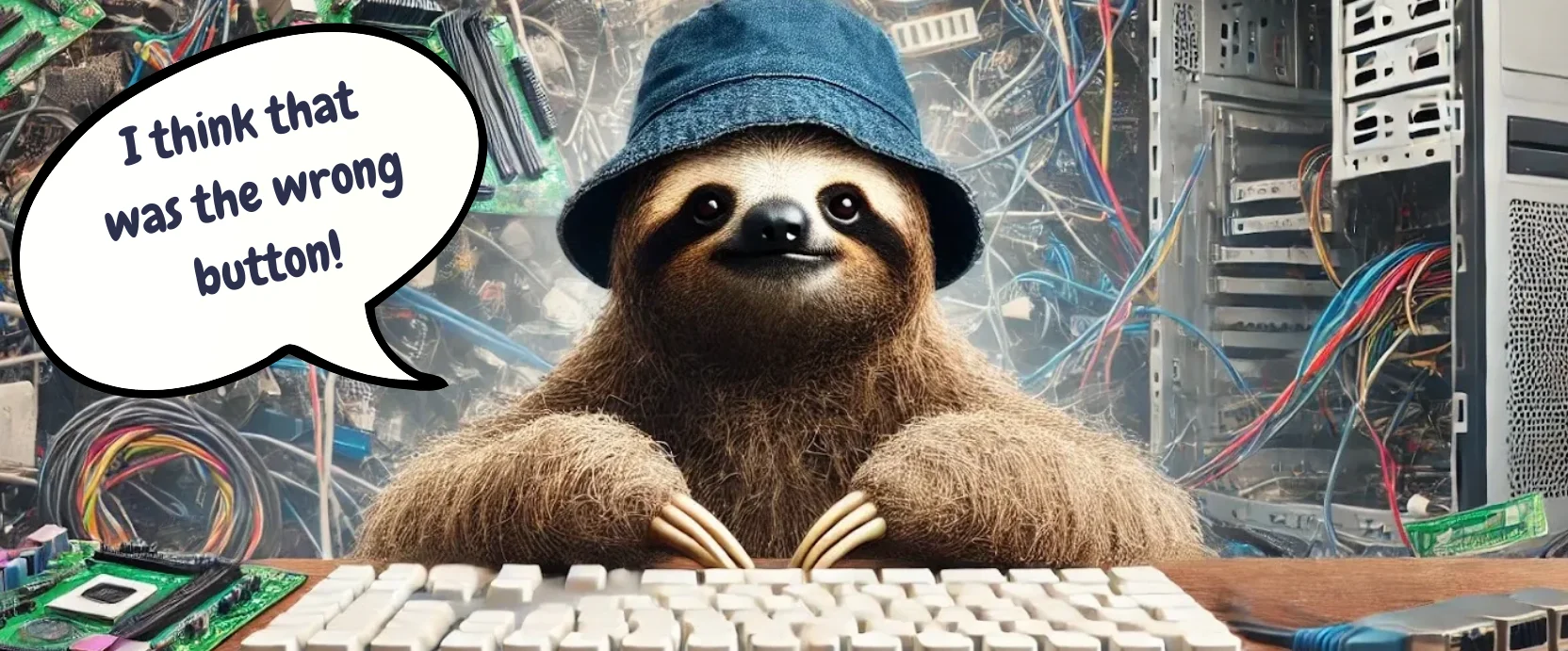 Data projects banner with speech